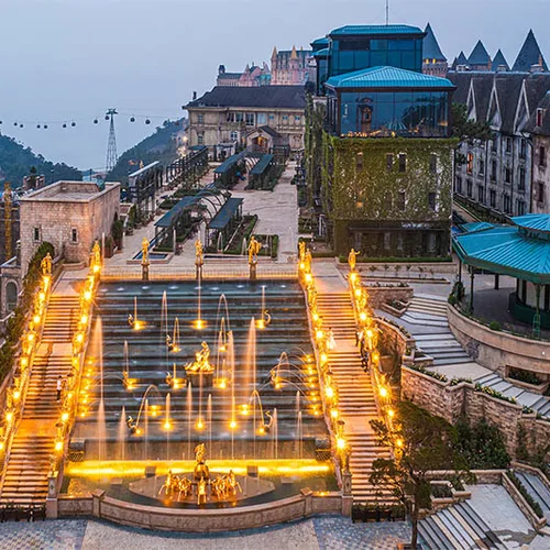 Thác Mặt Trời Bà Nà Hills